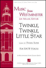 Twinkle, Twinkle, Little Star SATB choral sheet music cover Thumbnail